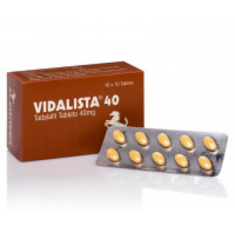 5 x packs Vidalista 40mg (50 tablets)