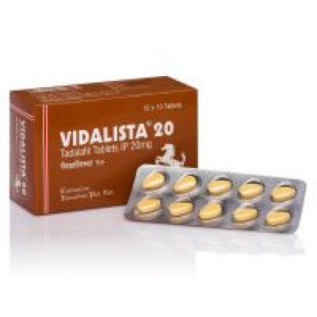 10 x Packs Vidalista 20mg (100 Tabletten)